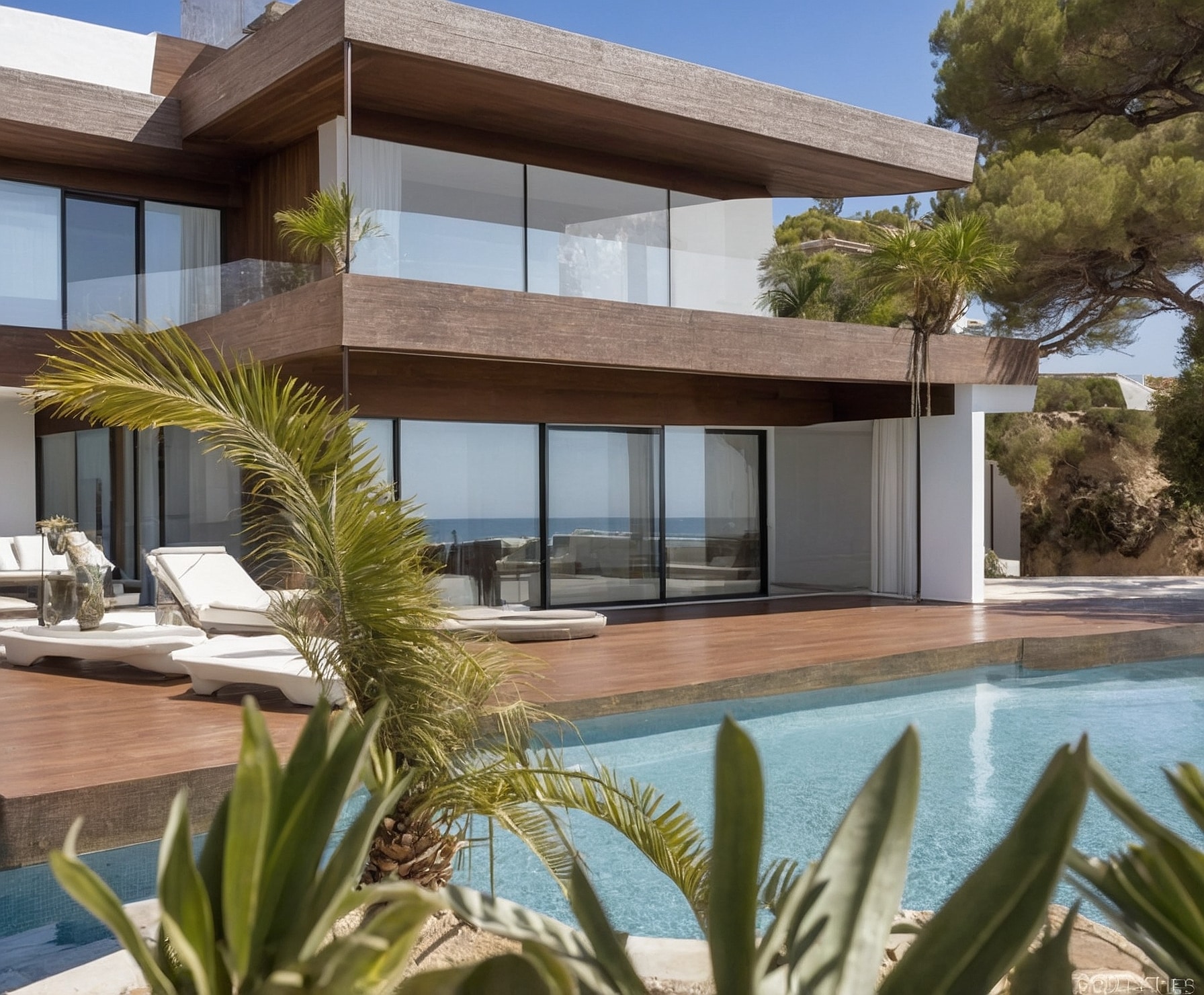 Villa de lujo en la costa mediterránea